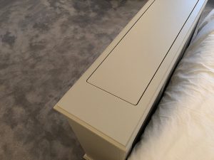 Tv ottoman with lift